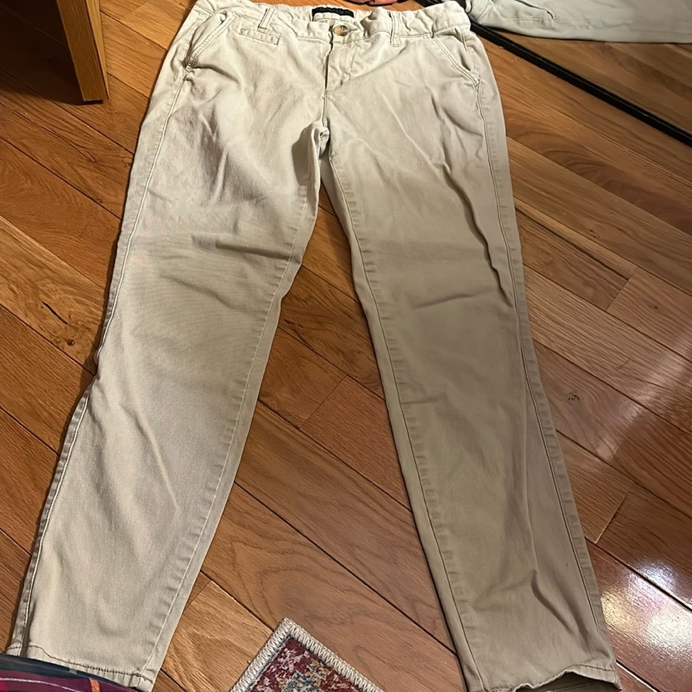 Aeropostale kaki skinny pants